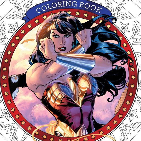 DC Comics: Wonder Woman Coloring Book Paperback - Picture 2 of 6
